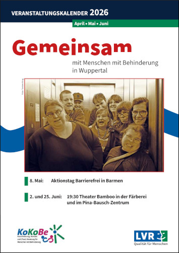 Titelseite des Kalenders 